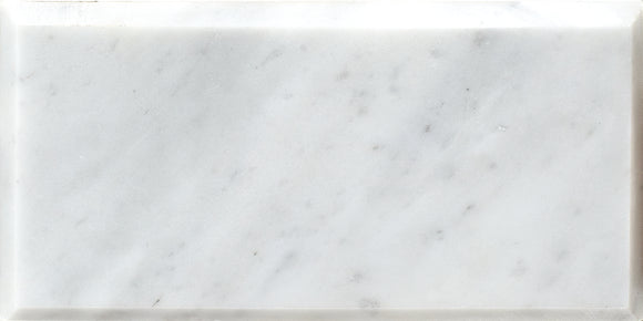 Carrara White Marble Field Tile, CWMT0306-B, 3
