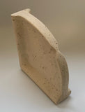 Artificial Stone Resin Shower Corner Shelf Bath Accessories (Light Travertine)