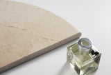 Crema Marfil Marble Accessory, CMMT9SHE - Corner Shelf, 9"X9"X5/8", Both Sides Polished