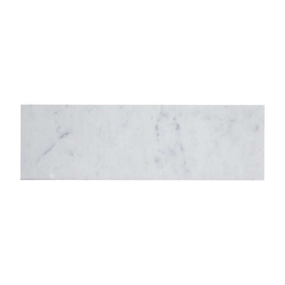 Carrara White Marble Field Tile, CWMT0412-H, 4