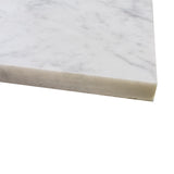 Carrara White Marble Field Tile, CWMT0612-H, 6"X12" Subway Tile, Honed