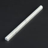 Carrara White Marble Molding, CWMT34PEN - Pencil, 3/4"X5/8"X12", Polished