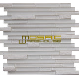 Glass and Stone Mosaic Tile, "Horizon Collection", GM 2103 - Freeze, 12"X12"