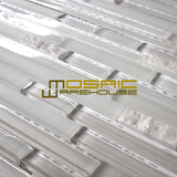 Glass and Stone Mosaic Tile, "Horizon Collection", GM 2103 - Freeze, 12"X12"