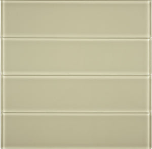 Glass Subway Tile, Oracle Collection, GTSU 004 - Tan, 3"X12", 4 Pieces per SQFT